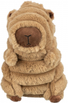 M&auml;nguasi koerale, pehme Trixie Capybara, 23 cm, pruun v., 23 cm