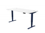 Arvutilaud reguleeritava k&otilde;rgusega Desktronic HomePro 40 853, 180 cm x 80 cm, 126 cm, valge v./sinine v.