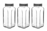 Toidu s&auml;ilitamise konteinerite komplekt Hermia SHY9803LU, 0.98 l, l&auml;bipaistev v./h&otilde;be v.
