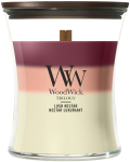 K&uuml;&uuml;nal, l&otilde;hna WoodWick Lush Nectar, 50 - 65 h, 275 g, mitmev&auml;rviline