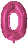 Fooliumist &otilde;hupall number 0, roosa v.