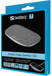 Juhtmevaba laadija Sandberg SleekPad 441-60, Qi Wireless, hall v., 15 W
