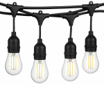J&otilde;ulutuled Extralink 27689, 10 m, soe valge v., 10 LED, Must v.
