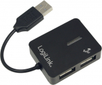 USB jaotur Logilink, 15 cm