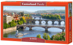 Pusle Castorland Viltava Bridge In Prague 4000 el. 400096, 138 cm x 68 cm, 4000 tk, mitmev&auml;rviline