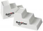 Laste WC aste BabyDan Baby Steps, pol&uuml;prop&uuml;leen (pp), valge v., 23 cm x 13 cm x 11 cm