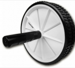 K&otilde;hulihaste rull Tunturi Double Exercise Wheel 14TUSCL245, 18.5 cm, 0.58 kg, valge v.