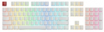 Klaviatuuri kate Glorious PC Gaming Race Aura Keycaps v2, valge