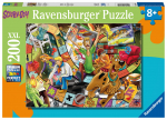 Pusle Ravensburger Scooby Doo 132805, 49 cm x 36 cm, 200 tk, mitmev&auml;rviline