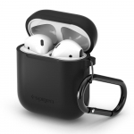 K&otilde;rvaklappide &uuml;mbris Spigen Airpods Case, must v.