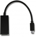 Adapter Qoltec USB 3.1 Type-C To DisplayPort 50377 USB 3.1 C male, Display port female, 0.23 m, must v.