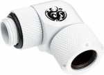 &Uuml;leminek BitsPower Deluxe White Advanced Rotary G1/4" 90-Degree Multi-Link Adapter For OD 12MM, 3.48 cm, valge v.