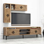 Sektsioonkapp Kalune Design Samba 845HCT3073, p&auml;hklipuu v., 35 cm x 180 cm x 52 cm