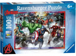 Pusle Ravensburger Avengers XXL 10771, 36 cm x 49 cm, 100 tk, mitmev&auml;rviline