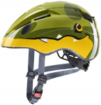 Jalgrattakiiver lastele Uvex Kid 2, kollane v./roheline v., 46-52 cm