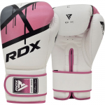 Poksikindad RDX F7 BGR-F7P-12OZ, valge/roosa, 12 oz