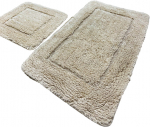 Vannitoamattide komplekt Foutastic Wolle 510CHL1242, beež v., 100 cm x 60 cm