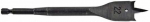 Puur Tivoly Flat Wood Drill, puit, sulg-, kuuskant, 22 mm x 15.8 cm