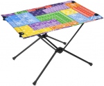Matkalaud Helinox Table One Hard Top Rainbow Bandana, must/mitmev&auml;rviline, 60 cm x 40 cm x 39 cm