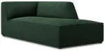 Diivan Micadoni Home Ruby Structured Fabric Chaise Longue, roheline v., parem, 181 x 93 cm x 69 cm