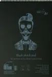 Joonistuspaber Smiltainis Black Sketch Pad, A3, 165 g/m&sup2;, must v., 42 cm x 29.7 cm, 30 lk. tk.