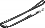 Koera rihm Beeztees, must v., 2 m x 12 mm