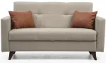 Diivanvoodi Hanah Home Polya 730MST1106, beež v., 75 x 151 cm x 86 cm