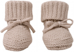 Laste sussid, klassikaline, imikutele Lodger Slipper Knit Birch, beež, 0-6 mėn.