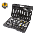 Otsikute komplekt Forte Tools 216007/218304, 10 - 34 mm, 1/4"