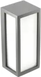 &Otilde;ue seinavalgusti GTV VASTI, 12W, E27, IP54, grafiit v., 11 cm x 10 cm