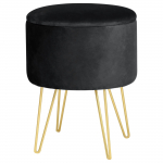 Tumba Akord Furniture Factory Lili, must v., 35 cm x 35 cm x 45 cm