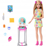 Nukk aksessuaaridega Mattel Barbie Skipper Babysitters, 29 cm, mitmev&auml;rviline
