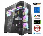 Statsionaarne arvuti Mdata Gaming 90302392 Core i7-13700F, DDR5 32 GB, SSD+HDD 1 TB 1 TB, Nvidia GeForce RTX 4070 12 GB GDDR6, Windows 11