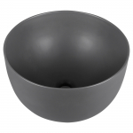 Vannitoa kraanikauss, keraamiline, 40 cm x 40 cm x 24 cm, tumehall