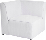 Mooduldiivan Beliani Lemvig, valge v., 83 x 83 cm x 78 cm