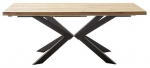 S&ouml;&ouml;gilaud pikendatav MCakcent Barletta, pruun v./must v., 180 - 280 cm x 100 cm x 77 cm