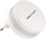 Akupank Realpower Ultron PBC-1800, 1800 mAh, valge v.