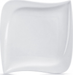 Taldrik prae Orion Mona, 25 cm x 25 cm x 2 cm, valge v.