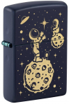 Tulemasin Zippo Lost in Space Design 46423, sinine v./kuldne v.