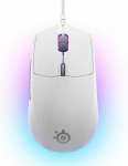 Juhtmega m&auml;nguhiir Steelseries Rival 3 Gen 2 62516, valge v.
