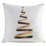 J&otilde;ulu dekoratiivne padjakate PSWA-302, valge v./kollane v., 45 cm x 45 cm