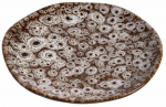 Taldrik serveerimine Homla Pavio, &Oslash; 15 cm, pruun v./valge v.