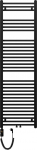 Elektriline r&auml;tikuradiator Mexen Pluton, must, 50 cm x 170 cm, 900 W