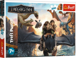 Pusle Trefl Toothless And Friends Dragons 13348, 34 cm x 48 cm, 200 tk, mitmev&auml;rviline