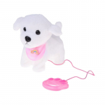 M&auml;nguloom koer Cute Pets ZA5591, 23 cm, valge v./roosa v.