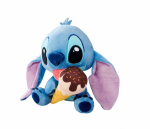 Pehme m&auml;nguasi Simba Lilo & Stitch Stitch With Ice Cream, sinine v., 25 cm
