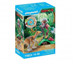 Konstruktor Playmobil Dinos Velociraptor 71823, 18 tk, mitmev&auml;rviline