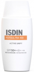 P&auml;ikesekaitsevedelik tooted n&auml;ole Isdin Photo Ultra 100 Active Unify SPF50+, 50 ml