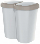 Sorteerimiskast Keden Compacta B Duo, 40L l, pruun v./hall v.