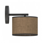 Valgusti seinale Emibig ECO K1, E27, 1 x 15 W, pruun v.